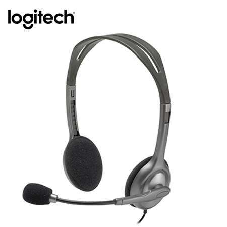 AUDIFONO C/MICROF. LOGITECH H111 SILVER (981-000612)